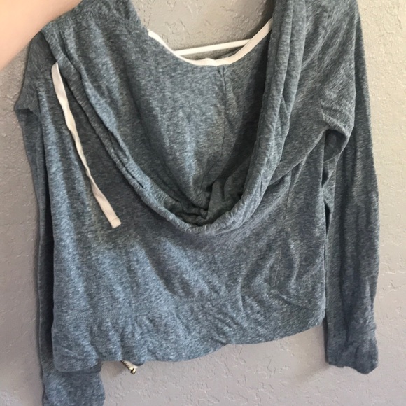 blue hooded sweatshirt - Picture 2 of 2